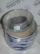 Assorted Designer John Lewis and Partners Lampshades To Include a 35cm Blue and White Salt Water