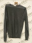 Size Medium John Smedley Crew Neck Pull Over Jumper RRP £155 (1267683) (Viewing Or Appraisals Highly