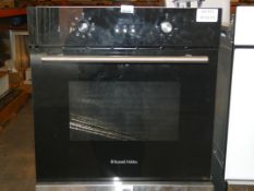 Russell Hobbs Black Fan Assisted Single Oven (Viewing or Appraisals Highly Recommended)