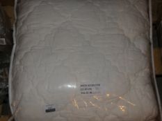 Bagged John Lewis and Partners Cotton Quilted Mattress Protector RRP£85 (1861009)(Viewing or