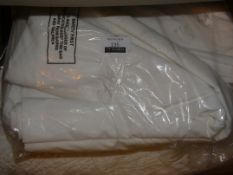 Assorted Bedding Items to Include a Natural Cotton Quilted Mattress Protector, a John Lewis and