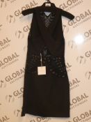 Ladies Black Sass and Bide Size 8 Blessings in Disguise Dress RRP £300
