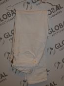 Polo Ralph Lauren White Slim Fit Jeans RRP £120 (1230746) (Viewing Or Appraisals Highly