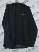 Burghouse Pack Light 2.0 Mens Waterproof Over Coat RRP £160 (1647357) (Viewing Or Appraisals
