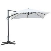 Boxed Out sunny Gonzales 2.4m Square Traditional Parasol RRP£140 (12921)(Viewing or Appraisals