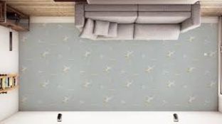 Brand New and Sealed Roll of Sanderson Vintage Wallpapers Swallows RRP £50 (2024684)