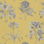 Brand New and Sealed Roll of Sanderson 10.05m Etchings and Roses Wallpaper RRP £65 (