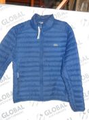 Lacoste Light Blue Bomber Jacket RRP £150 (RET00233241) (Viewing Or Appraisals Highly Recommended)
