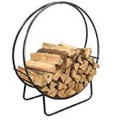 Boxed Open Hearth Firewood Log Hoop RRP£20 (12921)(Viewing or Appraisals Highly Recommended)