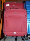 Assorted Antler Small and Large Soft Shell and Red 360 Wheel Spinner Suitcases RRP£160-195each (