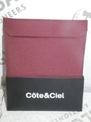 Lot to Contain 5 Brand New Cote and Ciel Red iPad Pouches RRP £125