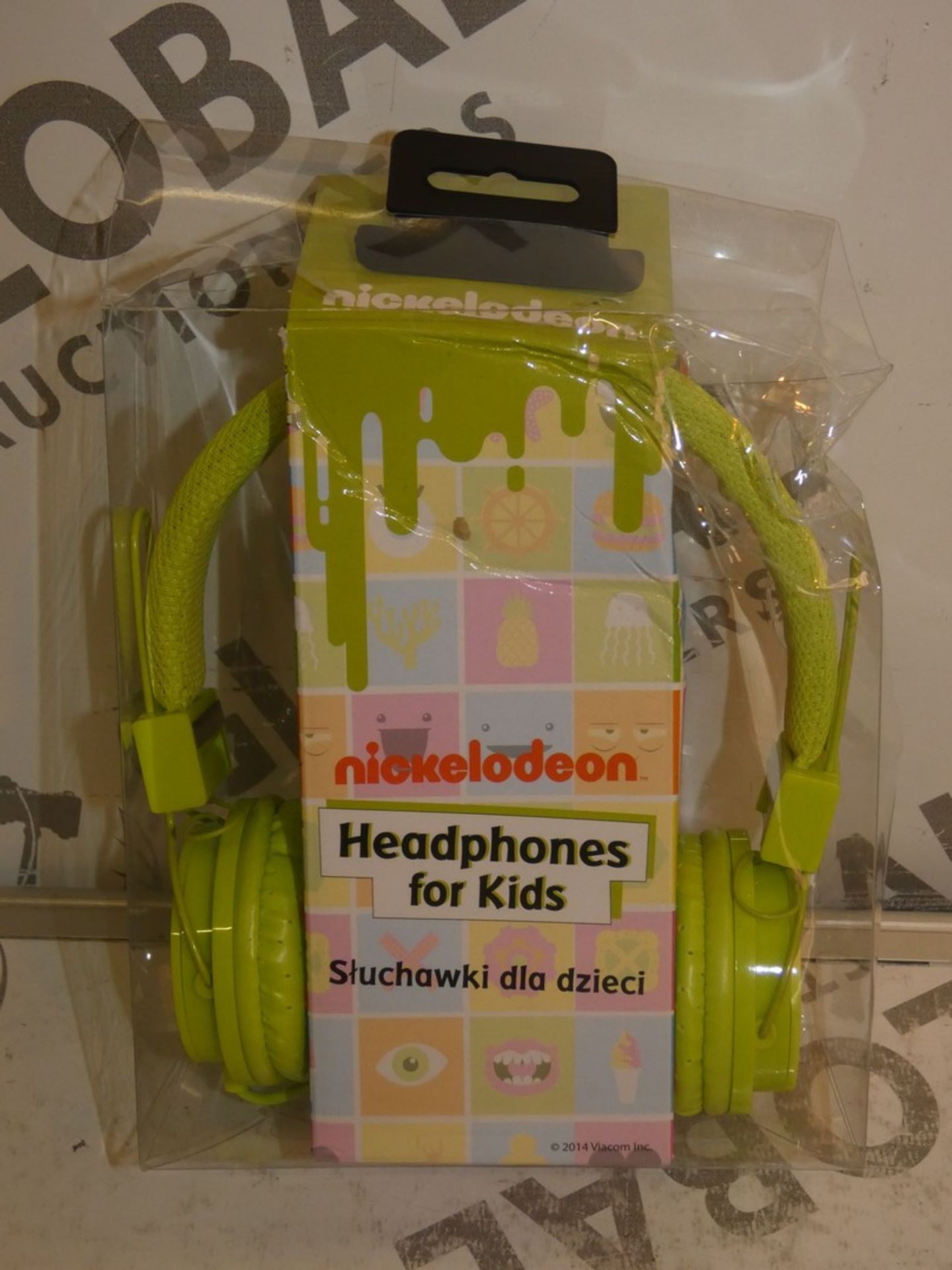 Lot to Contain 5 Nickelodeon Headphones for Kids in Green Combined RRP £100