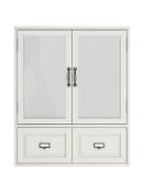 Boxed Apothecary Two Door Mirrored Bathroom Cabinet RRP£200 (1562172) (Viewing or Appraisals