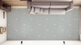 Brand New and Sealed Roll of Sanderson Vintage Wallpapers Swallows RRP £50 (2024684)(869)