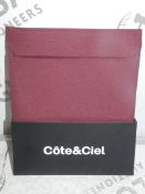 Lot to Contain 5 Brand New Cote and Ciel Red iPad Pouches RRP £125