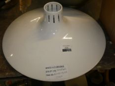 Stockholm Ceiling Light Pendant in White RRP £125 (RET00194492)(Viewing or Appraisals Highly