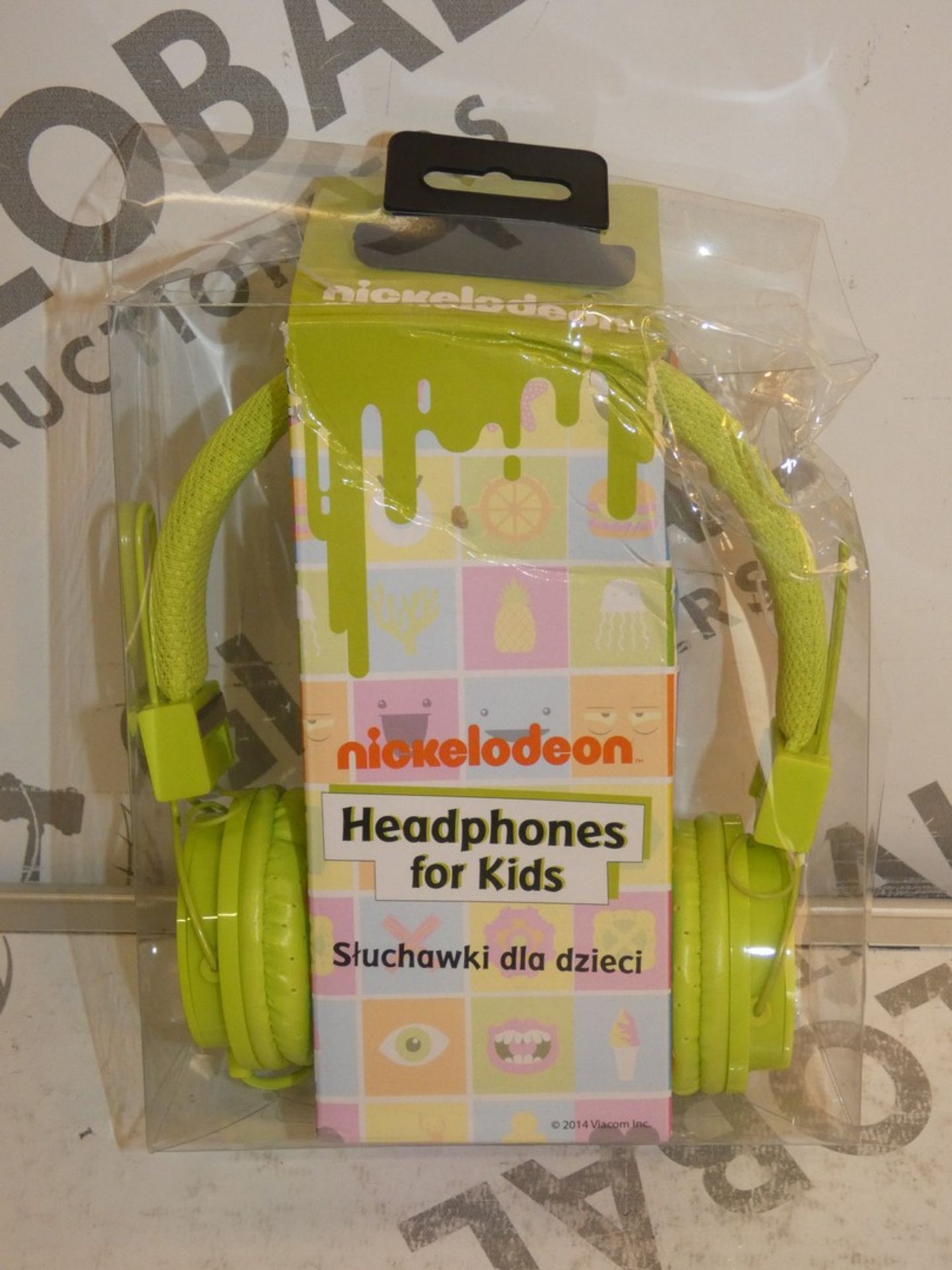 Lot to Contain 5 Nickelodeon Headphones for Kids in Green Combined RRP £100
