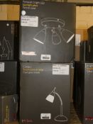 Lot to Contain 4 Assorted John Lewis and Partners Lighting Items to Include Plymouth Spotlight