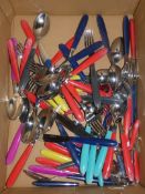 Lot to Contain a Large Multi Coloured Cutlery Set (1691103)(1691047)(1691034)(1692010)(1691086)(
