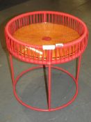John Lewis And Partners Salsa Red And Orange Side Table RRP£80.00 (MP314693)(Viewings Or Apprasisals