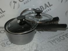 Boxed Easy Glide Non Stick 3 Piece Pan Set RRP£85.00 (RET00195232) (Viewings Or Appraisals Highly