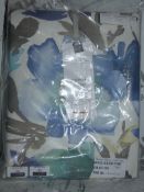 Bagged John Lewis And Partners Super Kingsize Bloom Printed Duvet Cover Set RRP £85 (1789600) (