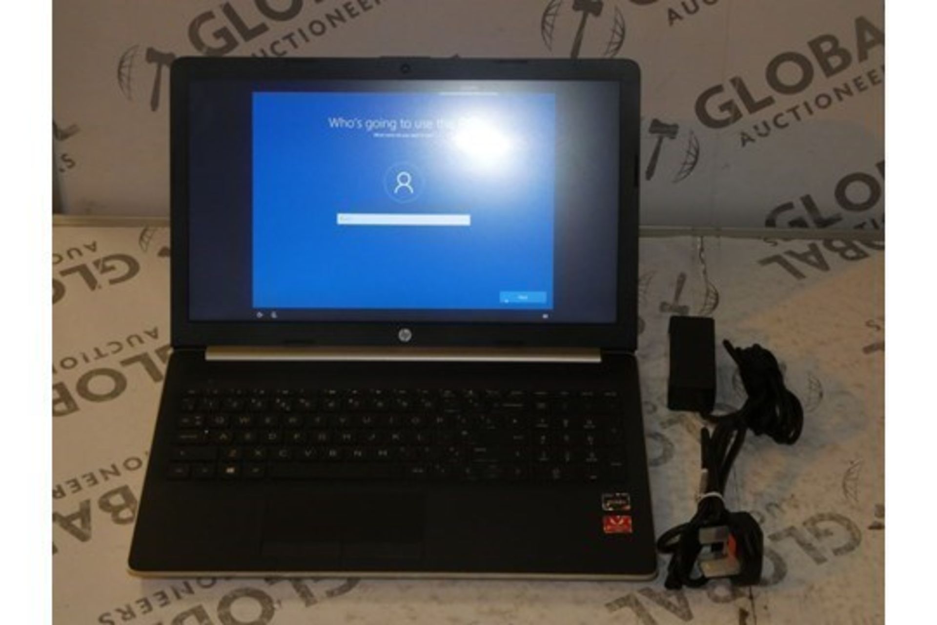 Rose Gold HP Laptop (LOAD3)
