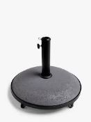 John Lewis And Partners 30KG Parasol Base RRP£50.00 (MP314653) (Viewings Or Apprasisals Highly