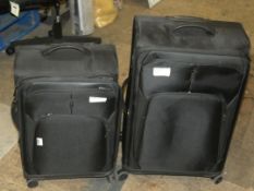 Assorted John Lewis and Partners Large and Medium Sized 360 Wheeled Trolley Luggage Suitcases RRP £