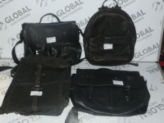 Assorted Waxed Cotton And Leather John Lewis And Partners Laptop Breifcase bags, Laptop Rucksack,