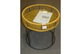 Boxed John Lewis And Partners Salsa Desighner Garden Side Table RRP£80.00 (MP314666)(Viewings Or