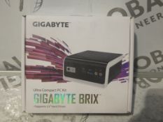 Boxed Gigabyte Brix GB-BLCE-4105CBWUP Ultra Compact PC Kit RRP £200 (Viewings And Appraisals