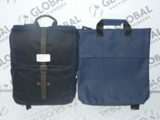 Assorted Waxed Cotton Laptop Rucksacks And Reighns Weatherproof Bag RRP£90.00-100.0 (1781725) (