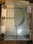 Assorted Items to Include Framed Pictures LAP Trays Pedestal Mirrors Weighing Scales and Serving