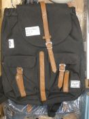 Assorted Hershall Black and Navy Blue Retreat Backpacks RRP £65-£80 Each (00147559)(00216577)(