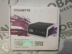 Boxed Gigabyte Brix GB-BLCE-4105CBWUP Ultra Compact PC Kit RRP £200 (Viewings And Appraisals