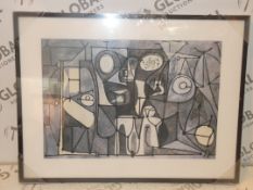 Packaged Abstract Art Framed Wall Art Picture RRP £110 (1955844)(Viewings And Appraisals Highly