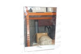 Assorted Boxed and Unboxed Rectangular Bevelled Edge Mirrors and Light Up Mirrors (In Need Of