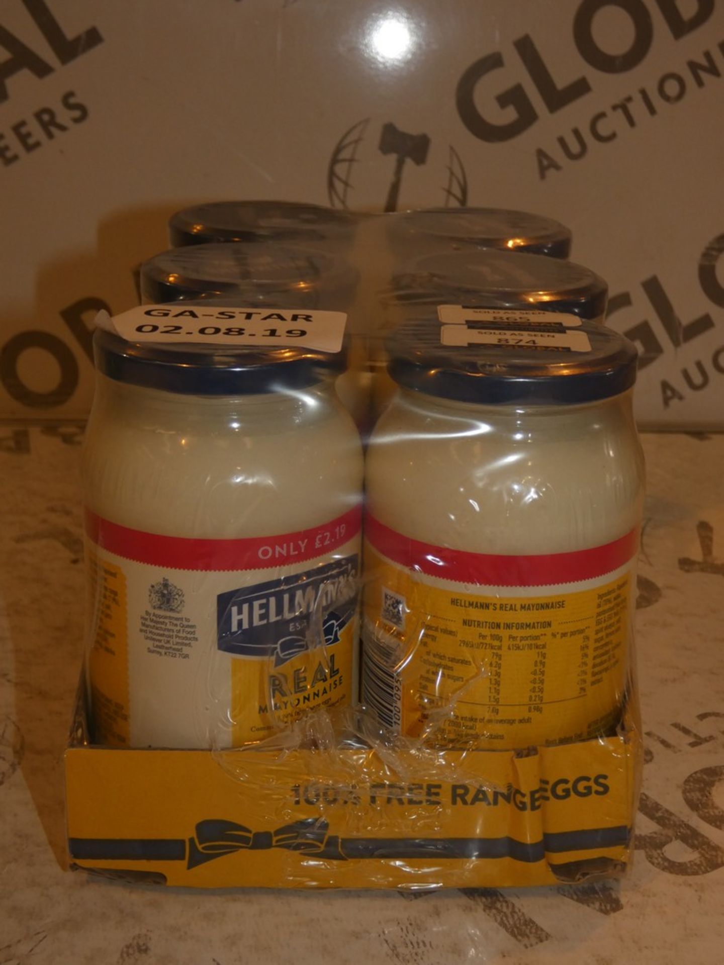 Hellmans Real Mayonnaise RRP£2.20 Each (Viewings Or Appraisals Highly Recommended)