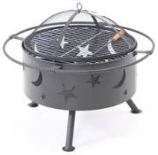 Boxed John Lewis And Partners Mean and Stars Terrashaard Colgate Steel Fire Pit RRP £100 (