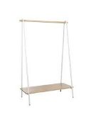 Boxed House By John Lewis Wooden And Metal Garment Rail RRP£120.0 (RET00168550) (Viewings Or