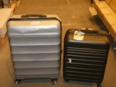 John Lewis and Partners and Antler Hard Shell 360 Wheel Cabin Bags and Small Suitcases RRP £110-£155