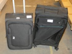Assorted John Lewis And Partners Small Soft Shell 360 Wheel Cabin Bags RRP £120-£125 Each (In Need