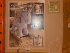 Boxed Moon Beam And Rae Rocking Unicorn RRP£100.0(12071953)(Viewings Or Apraisals Highly