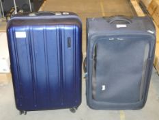 John Lewis And Partners Soft and Hard Shell 360 Wheel Trolley Luggage Suitcases RRP £90-£100 Each (