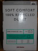 Boxed John Lewis And Partners Super Kingsize Soft Comfort 100% Recycled Duvet RRP £80 (2173909) (