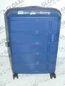 American Tourister Summer Splash Hard Shell 360 Wheel Trolley Luggage Suitcase RRP £90 (1946169)(
