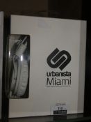 Boxed Pair of Urbanista Miami On Ear Headphones