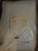 Pair Of House By John Lewis Lined Eyelet Headed Curtains RRP £120 (ret00762531)(Viewing Or