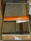 Single Door Mirrored Bathroom Cabinet (In Need Of Attention) RRP £80 (ret 00213291)(Viewings Or